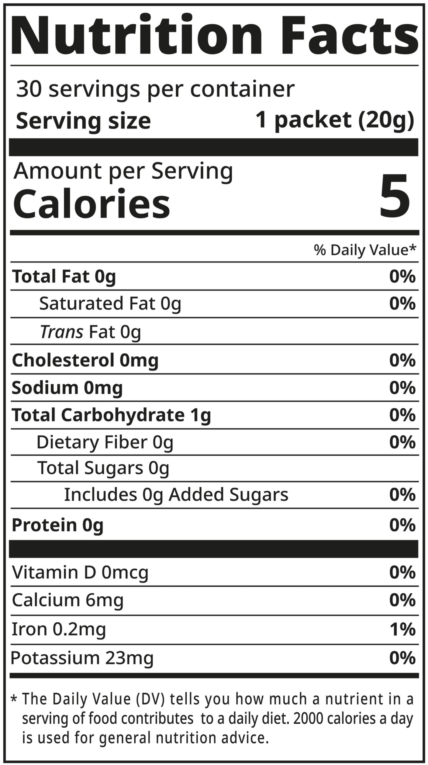 Nutritional Information